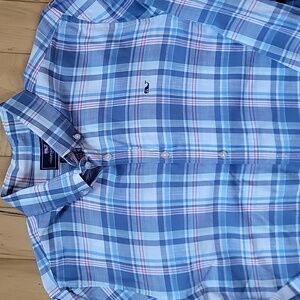 Vineyard vines slim fit whale shirt large